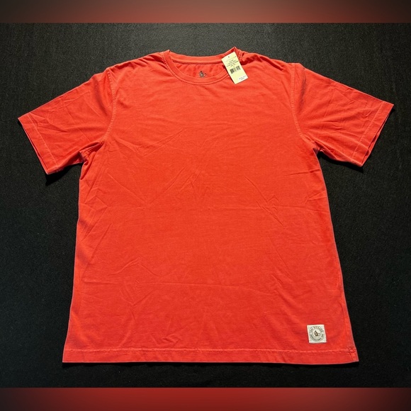 NWT Tori Richard Pocket T-Shirt XL Chili Pepper Red 100% Cotton Honolulu Tee - Picture 1 of 5